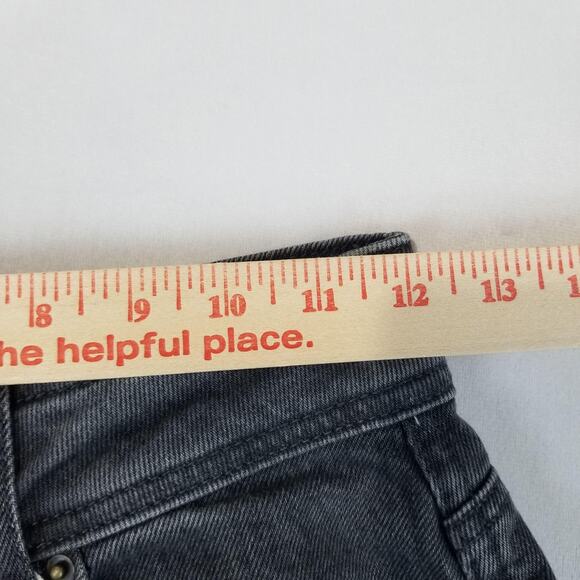 Sezane Jeans Womens US 2 FR 34 Gray Le Crop High Rise Wide Leg Denim Pants NWOT - Picture 9 of 12